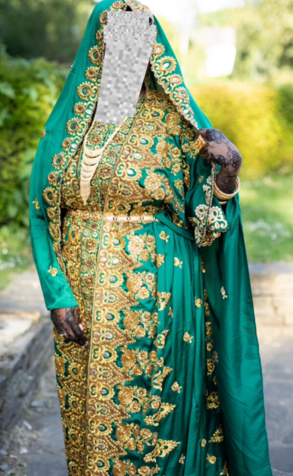 Bridal Green and gold Dirac set - Image 2