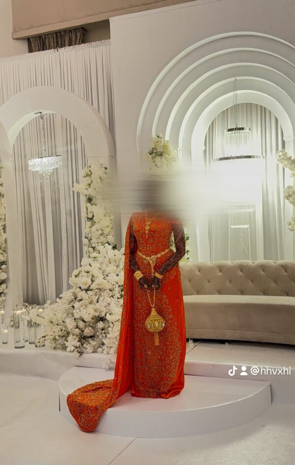 Orange Bridal Dirac - Image 4