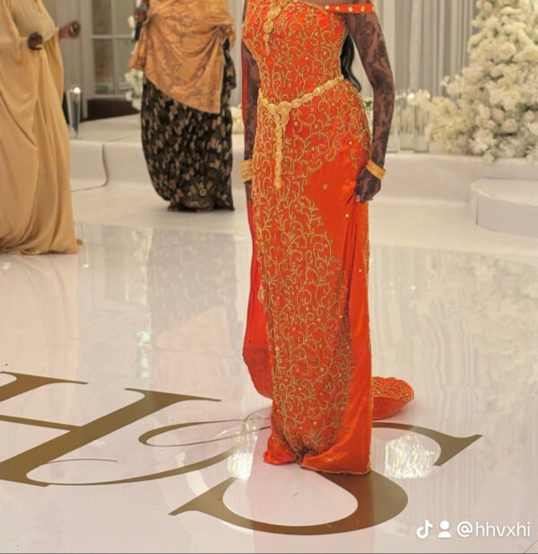 Orange Bridal Dirac - Image 5