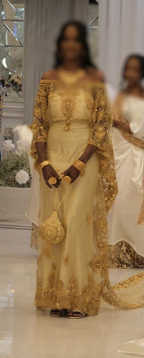 Gold bridal dirac