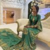 Dark Green Bridal Diraac