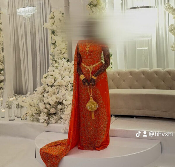 Orange Bridal Dirac