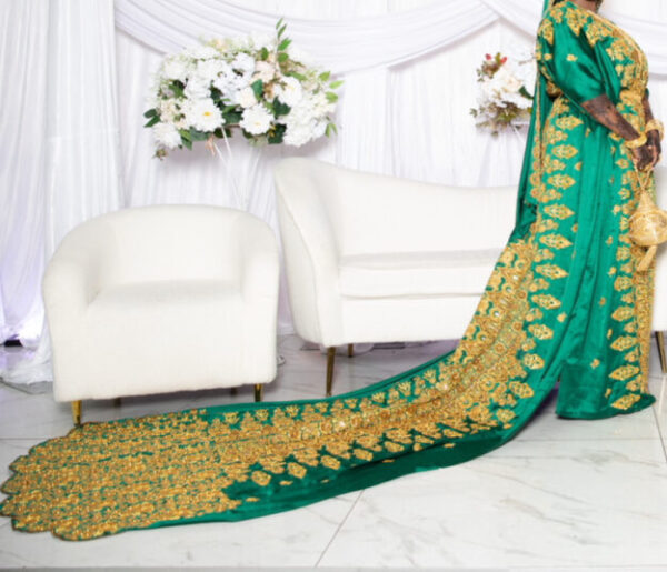 Bridal Green and gold Dirac set - Image 3