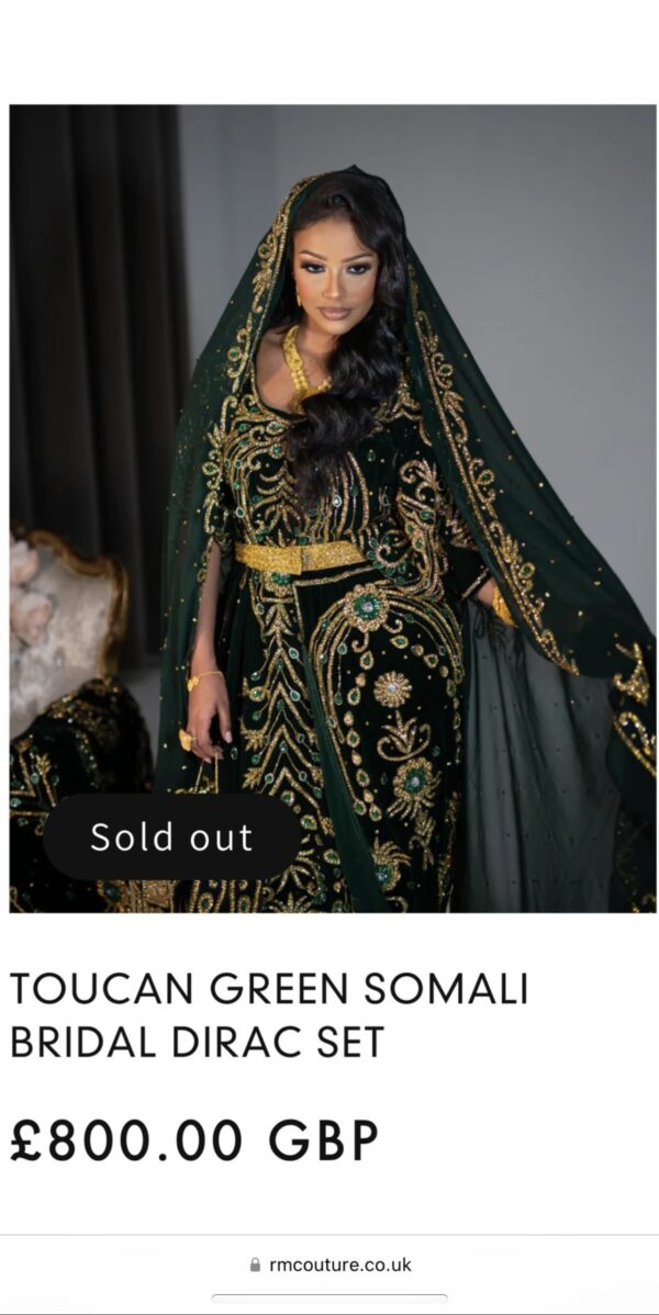 Green Bridal Dirac