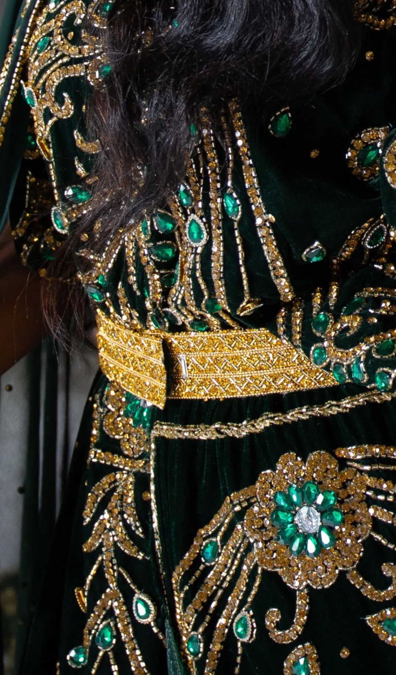 Green Bridal Dirac - Image 3