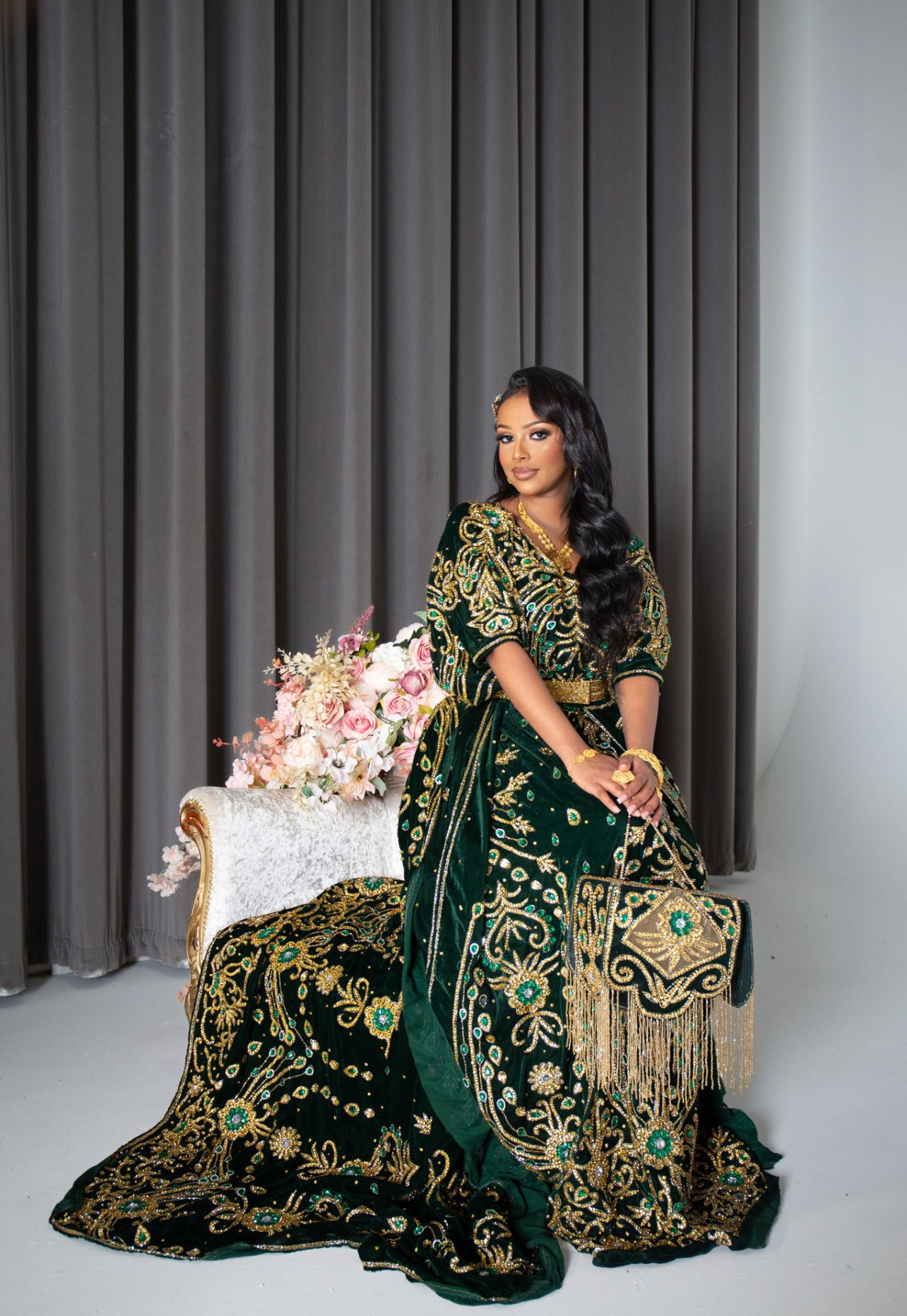 Green Bridal Dirac - Image 2