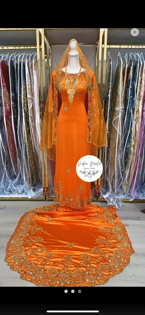 Orange satin Dirac