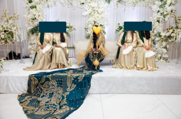 Bridal Dirac with 4 bridesmaids set