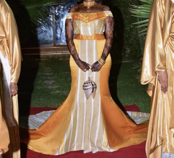 Gold and Yellow Hido Iyo Dhaqan