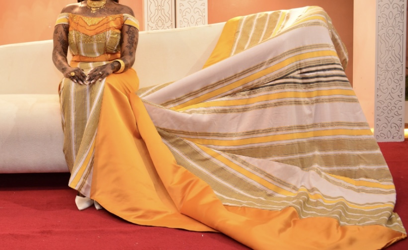 Gold and Yellow Hido Iyo Dhaqan - Image 3