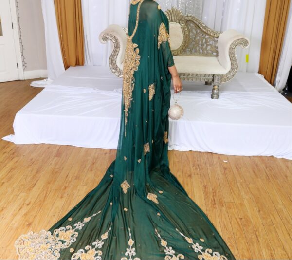 Green & Gold Bridal Dirac - Image 2