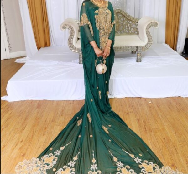 Green & Gold Bridal Dirac